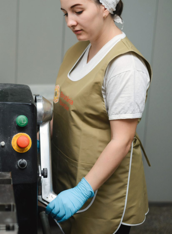 Operating the bakery production line
